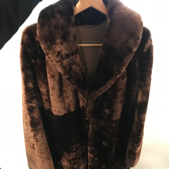 Real Knee Length Beaver Coat